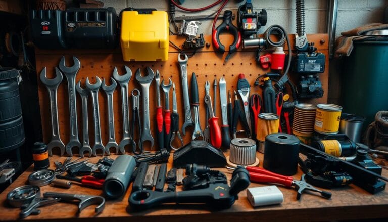 الأدوات اللازمة لصيانة السيارة