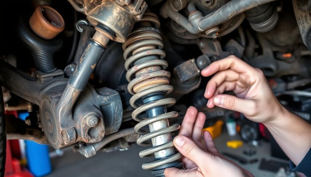 أعطال نظام التعليق