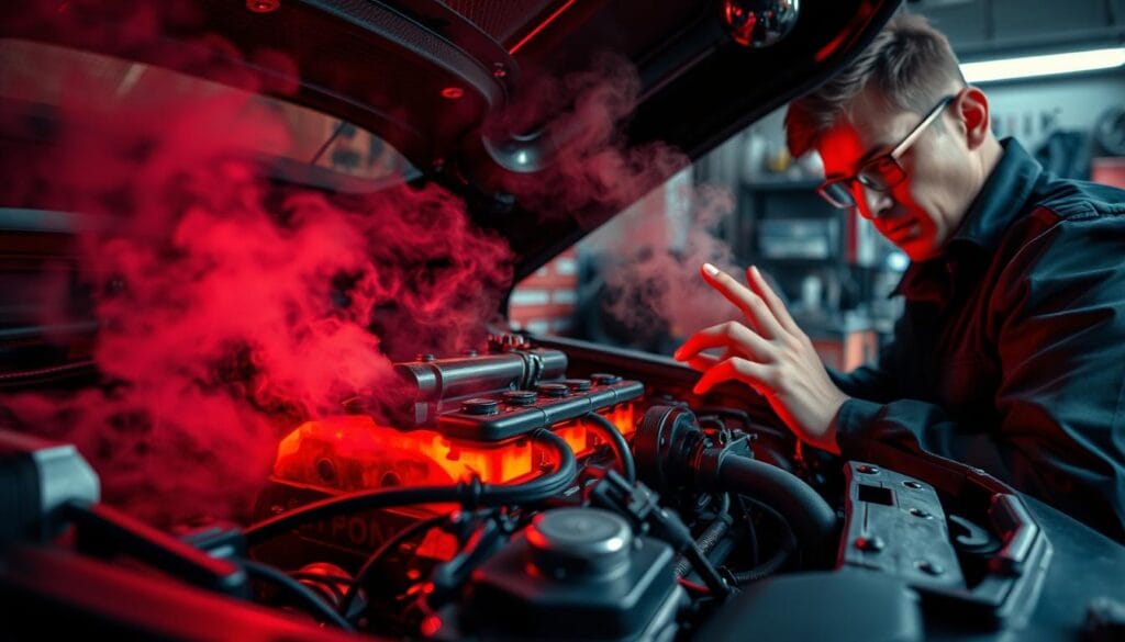 ارتفاع حرارة المحرك