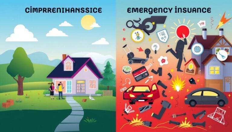 الاختلاف بين التأمين الشامل والتأمين الطارئ