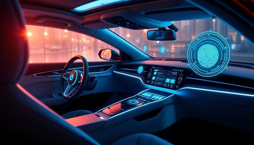 تطوير أنظمة استشعار البصمة في السيارات الذكية