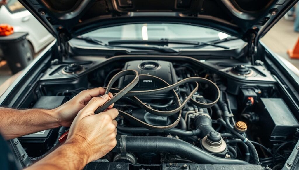 تغيير أحزمة المحرك تغيير أحزمة المحرك