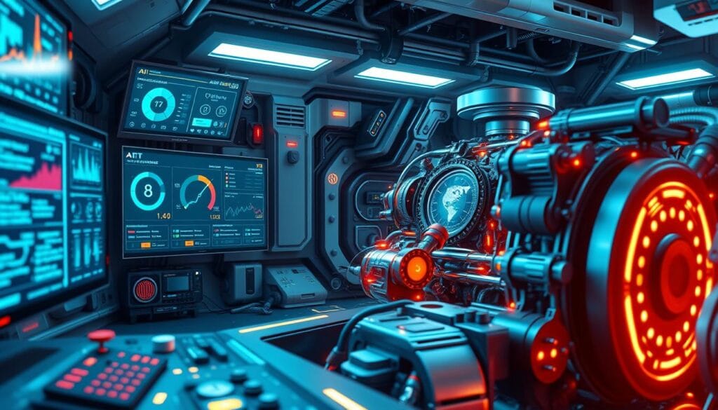 تقنيات الذكاء الاصطناعي في تحسين أداء المحركات
