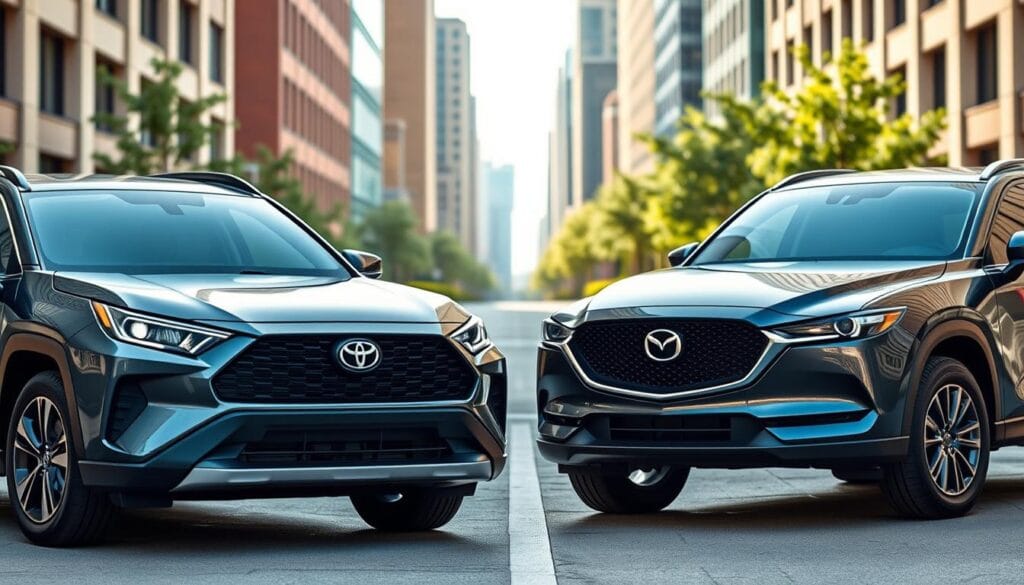 تويوتا راف فور 2021 ومازدا cx-5 2021 تويوتا راف فور 2021 ومازدا cx-5 2021