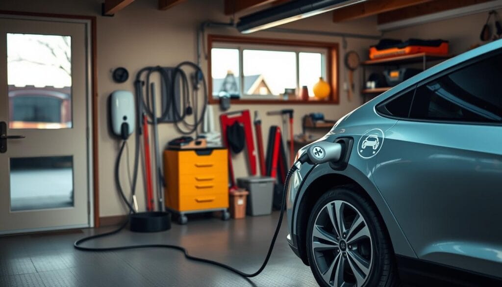 طرق شحن السيارة الكهربائية السهلة في المنزل طرق شحن السيارة الكهربائية السهلة في المنزل