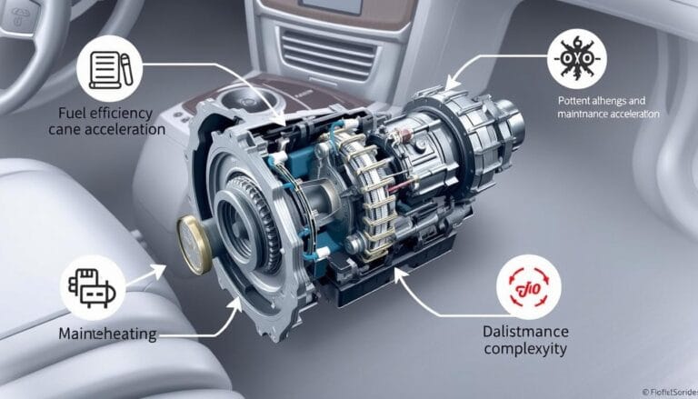 مزايا وعيوب ناقل الحركة CVT.
