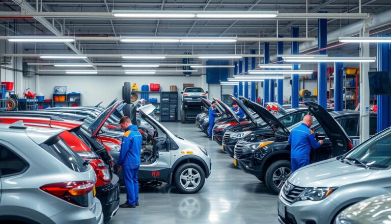 ورشة إصلاح سيارات