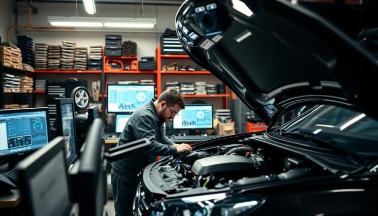 تشخيص أعطال السيارات