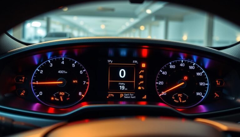 علامات طبلون السيارة