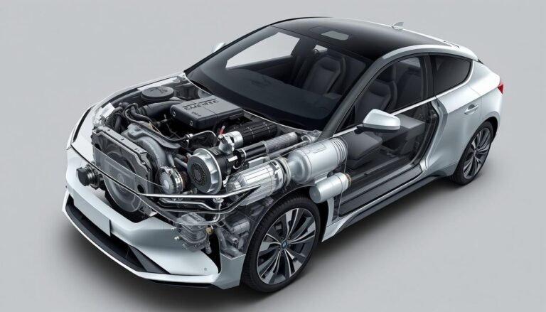 مكونات السيارة الهايبرد