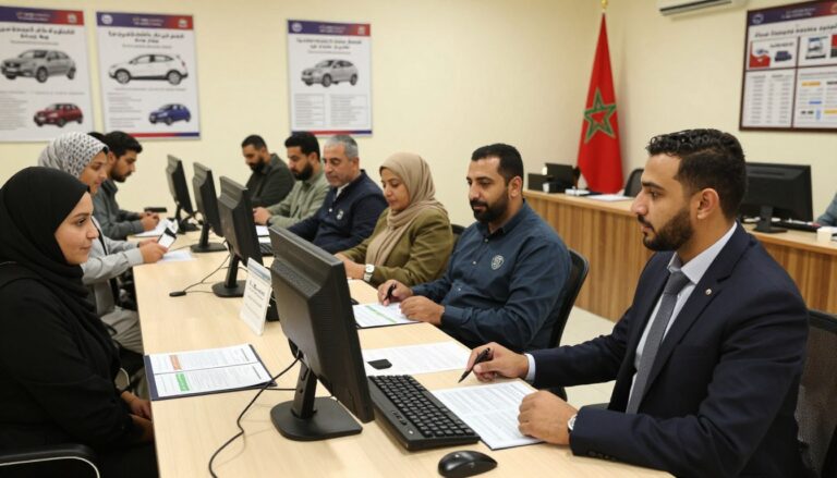 ترقيم السيارات بالمغرب