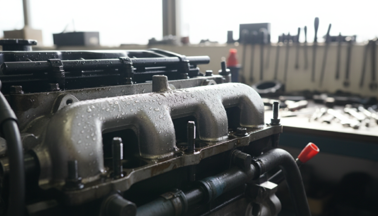 وجود الزيت في مشعب السحب